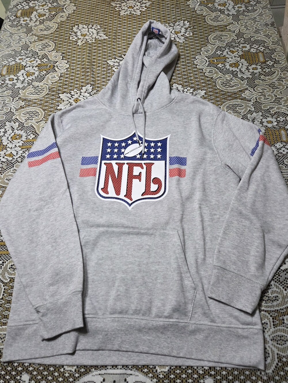 Gray NFL Hoodie- Size XL (Unisex)